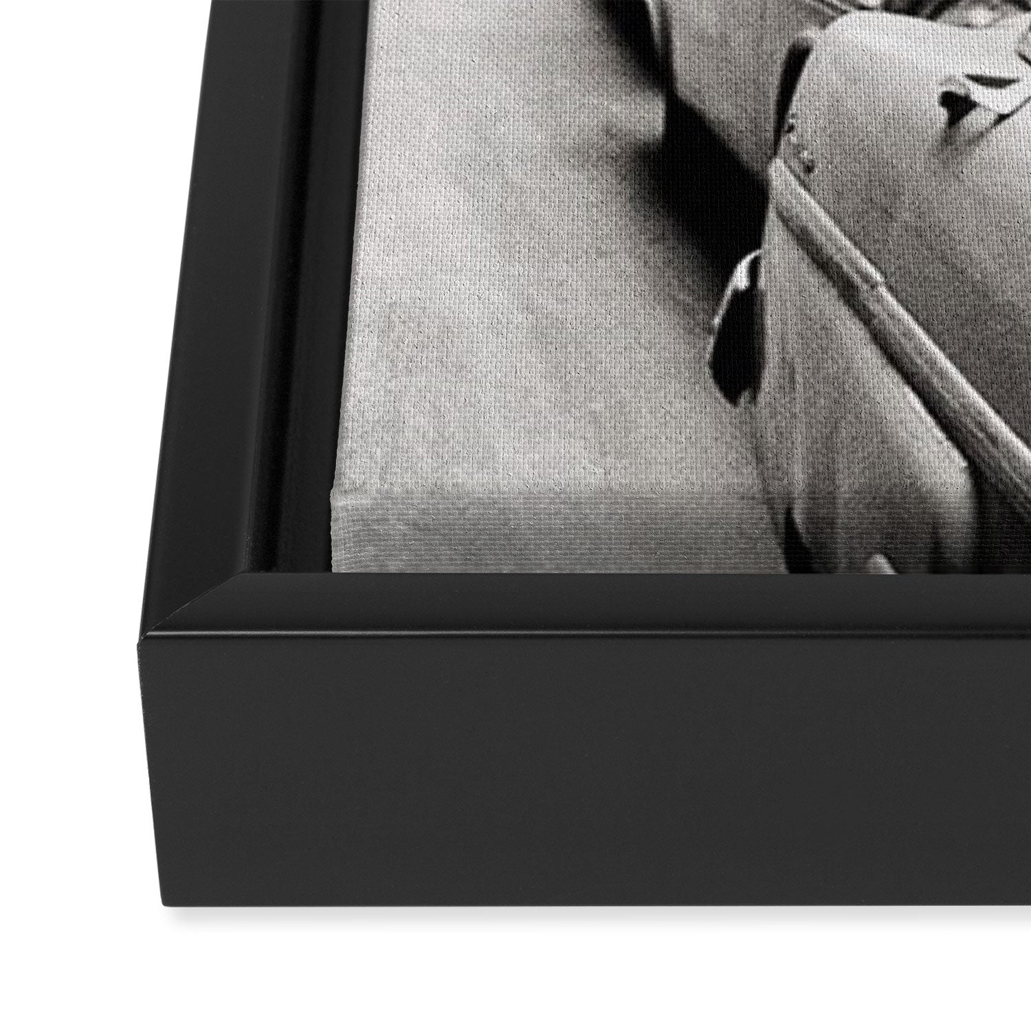 Perfect Pink Bubble Gum Llama taking a New York Taxi black and white photograph Framed Canvas Print Gallery Image 3