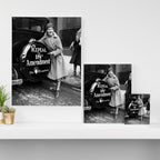 Roaring twenties repeal alcoholic prohibition volstad 18th amendment act flapper protest black and white vintage photograph - photography - photographs Canvas Print Gallery Image 3