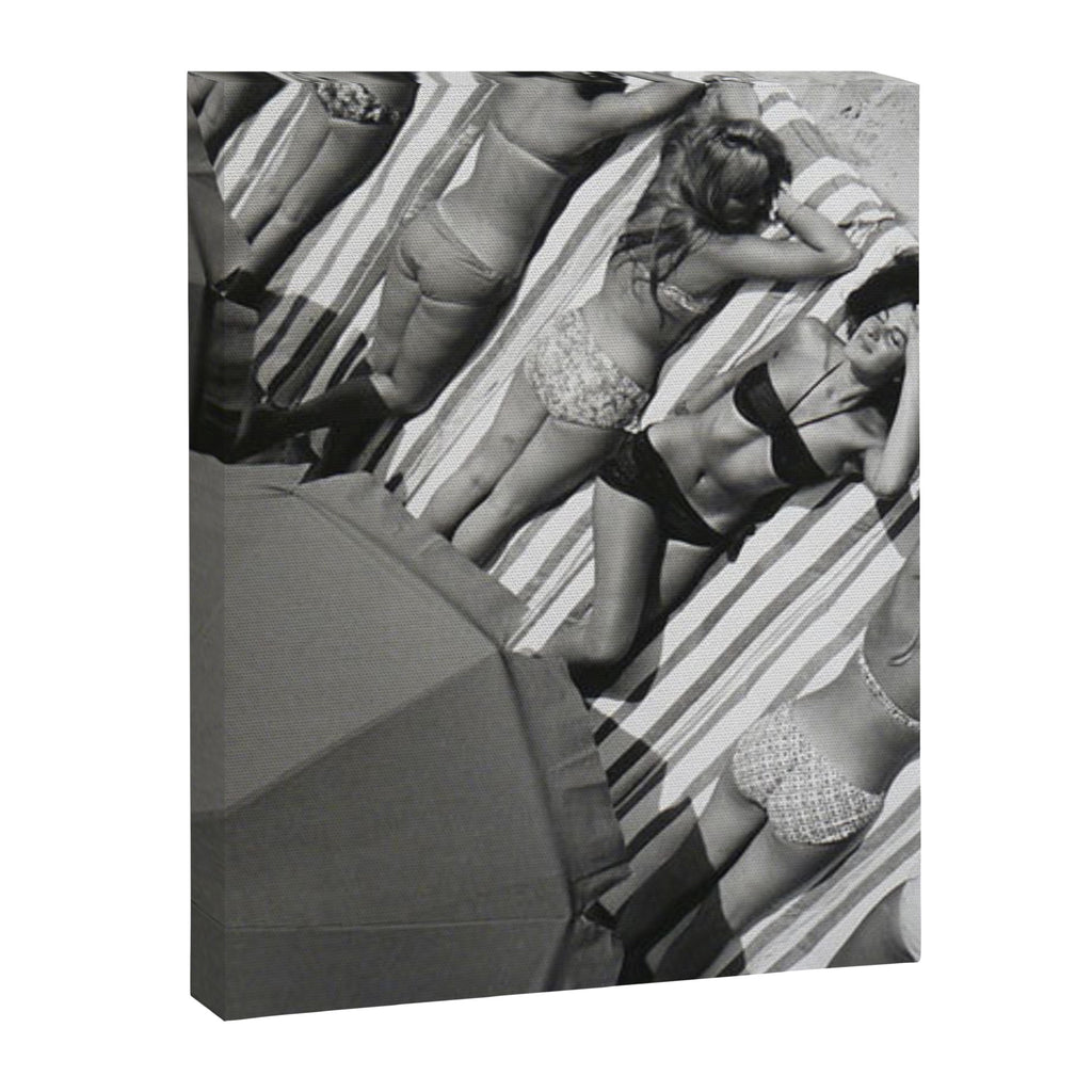 They laugh at me because I am different.  I laugh at them because they are all the same! Canvas Print Gallery Image 6