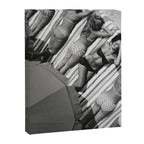 They laugh at me because I am different.  I laugh at them because they are all the same! Canvas Print Gallery Image 6
