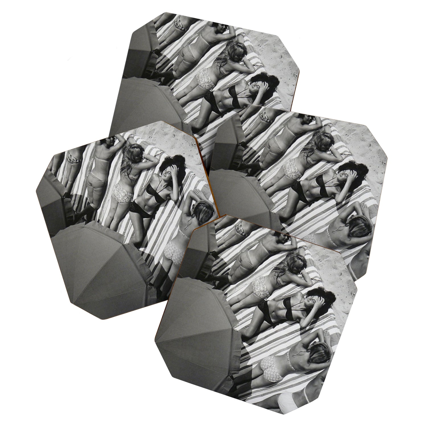 They laugh at me because I am different.  I laugh at them because they are all the same! Coaster Gallery Image 1