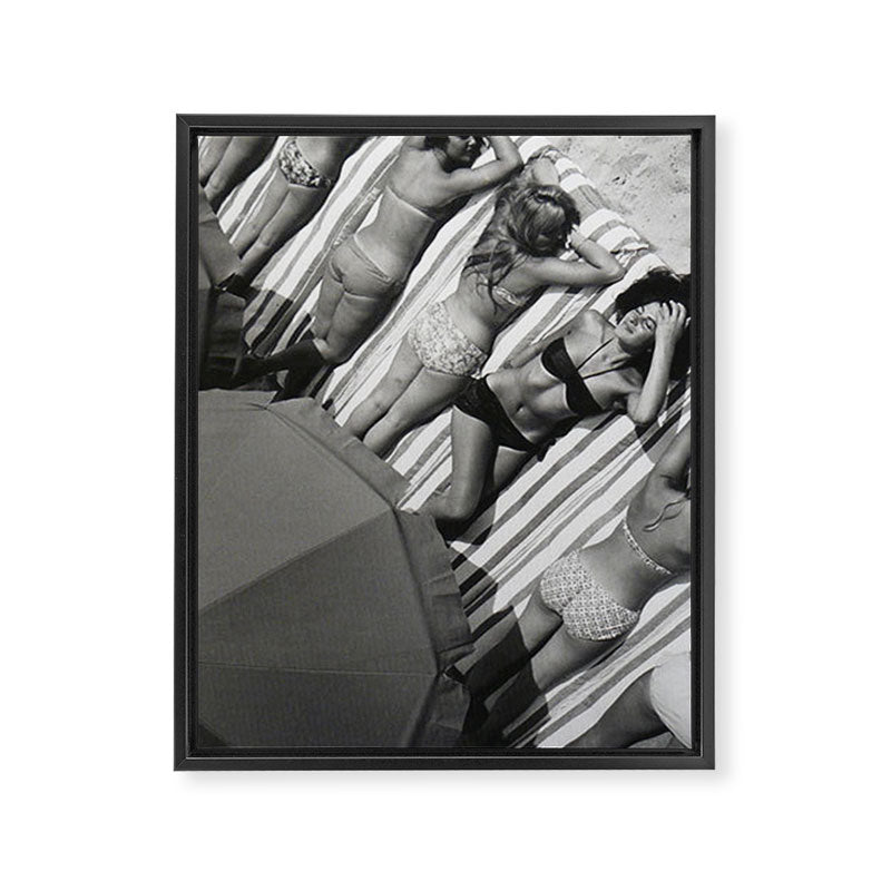 They laugh at me because I am different.  I laugh at them because they are all the same! Framed Canvas Print Gallery Image 6