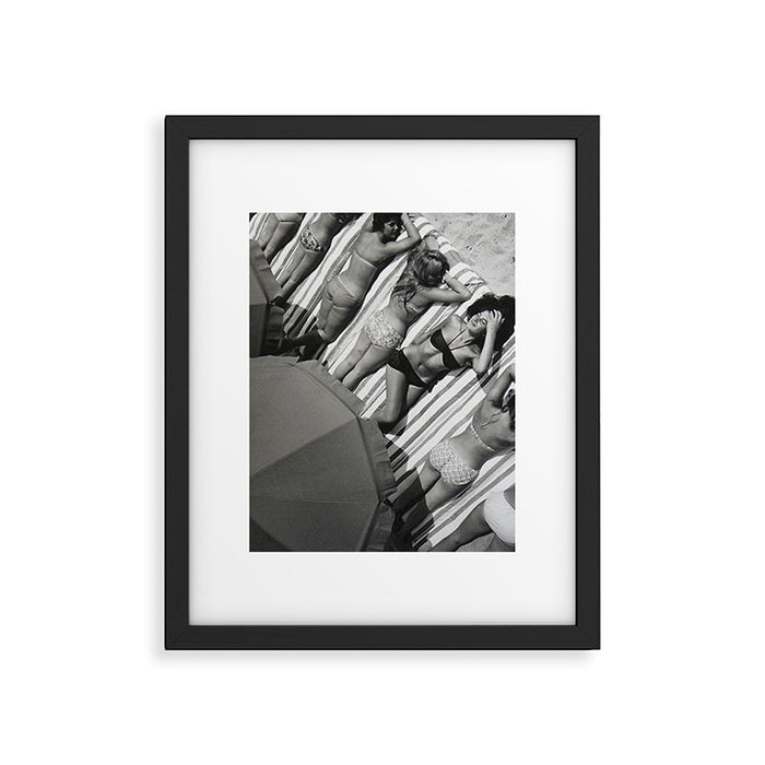 They laugh at me because I am different.  I laugh at them because they are all the same! Framed Art Print Gallery Image 1