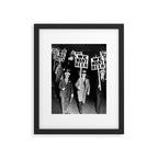 We Want Beer! Protesting Against Prohibition black and white photography - photographs Framed Art Print Gallery Image 6