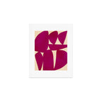 Abstract A11-magenta Art Print Gallery Image 1
