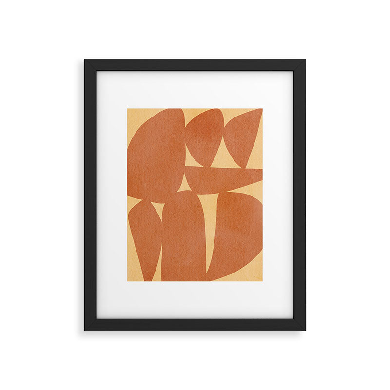 Abstract A11-soft Framed Art Print Gallery Image 5