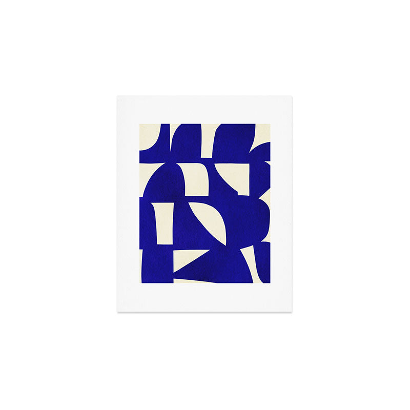 Abstract A15-blue Art Print Gallery Image 1