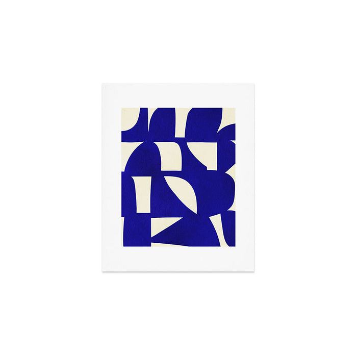 Abstract A15-blue Art Print Gallery Image 1