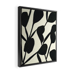 Abstract A17-black Framed Canvas Print Gallery Image 2
