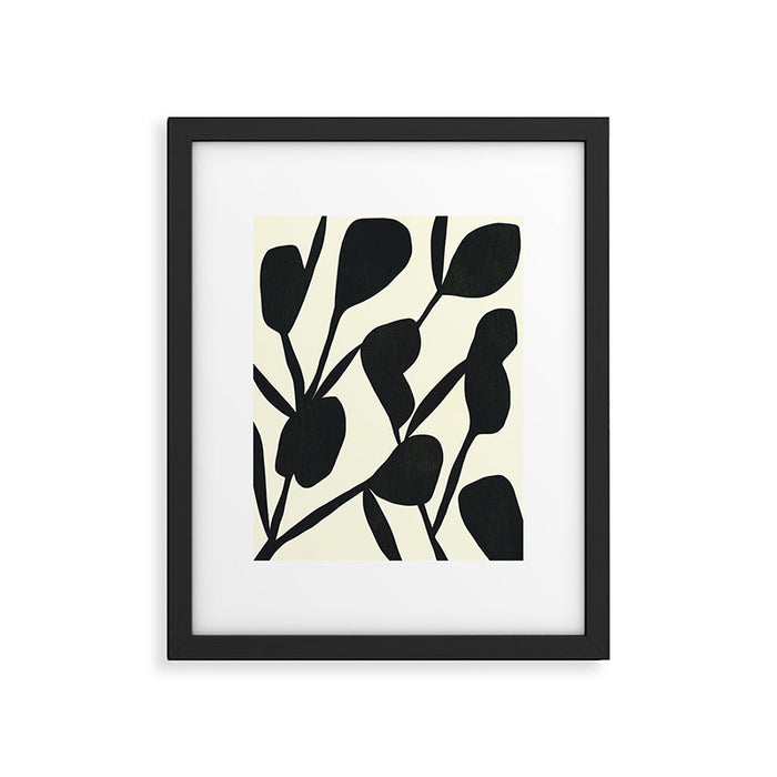 Abstract A17-black Framed Art Print Gallery Image 1