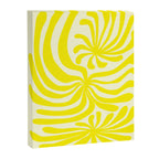 abstract blossom flower-yellow Canvas Print Gallery Image 6