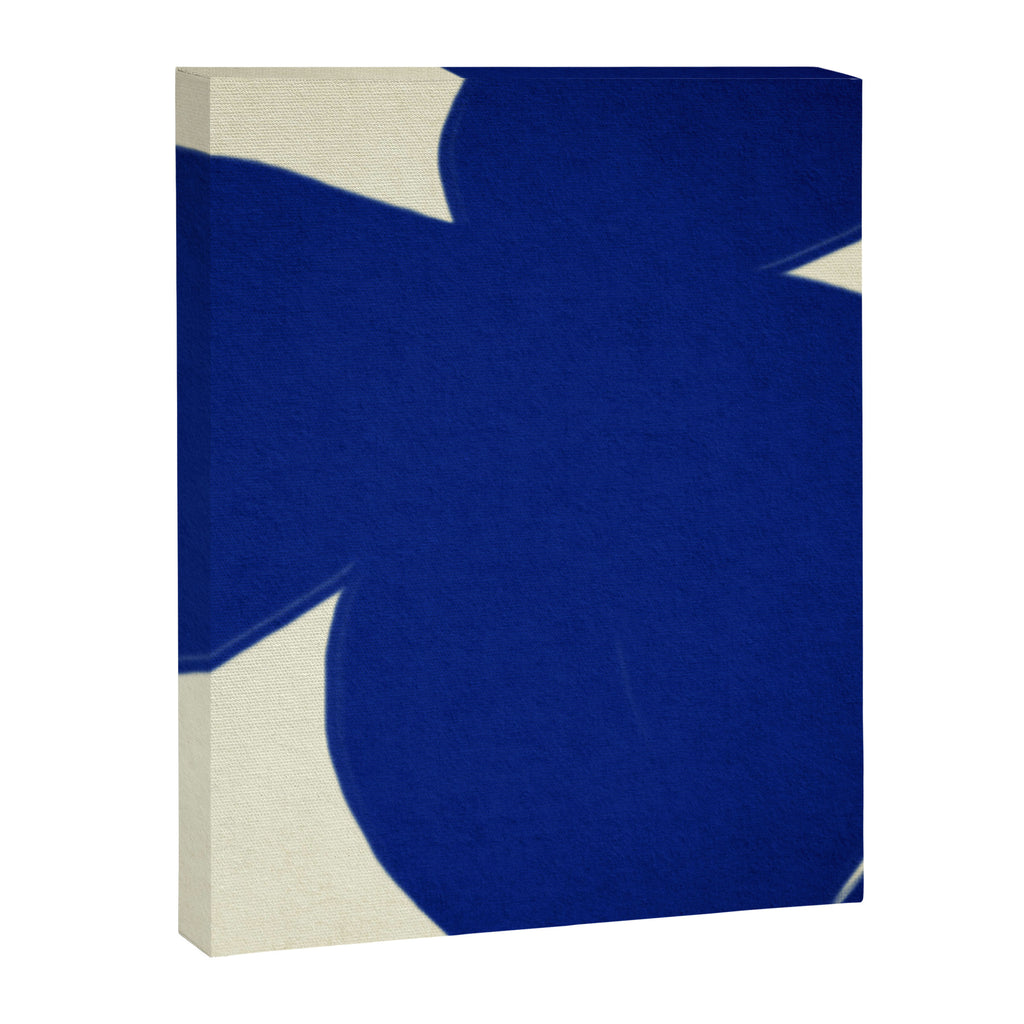 Abstract blue shape 002 Canvas Print Gallery Image 6