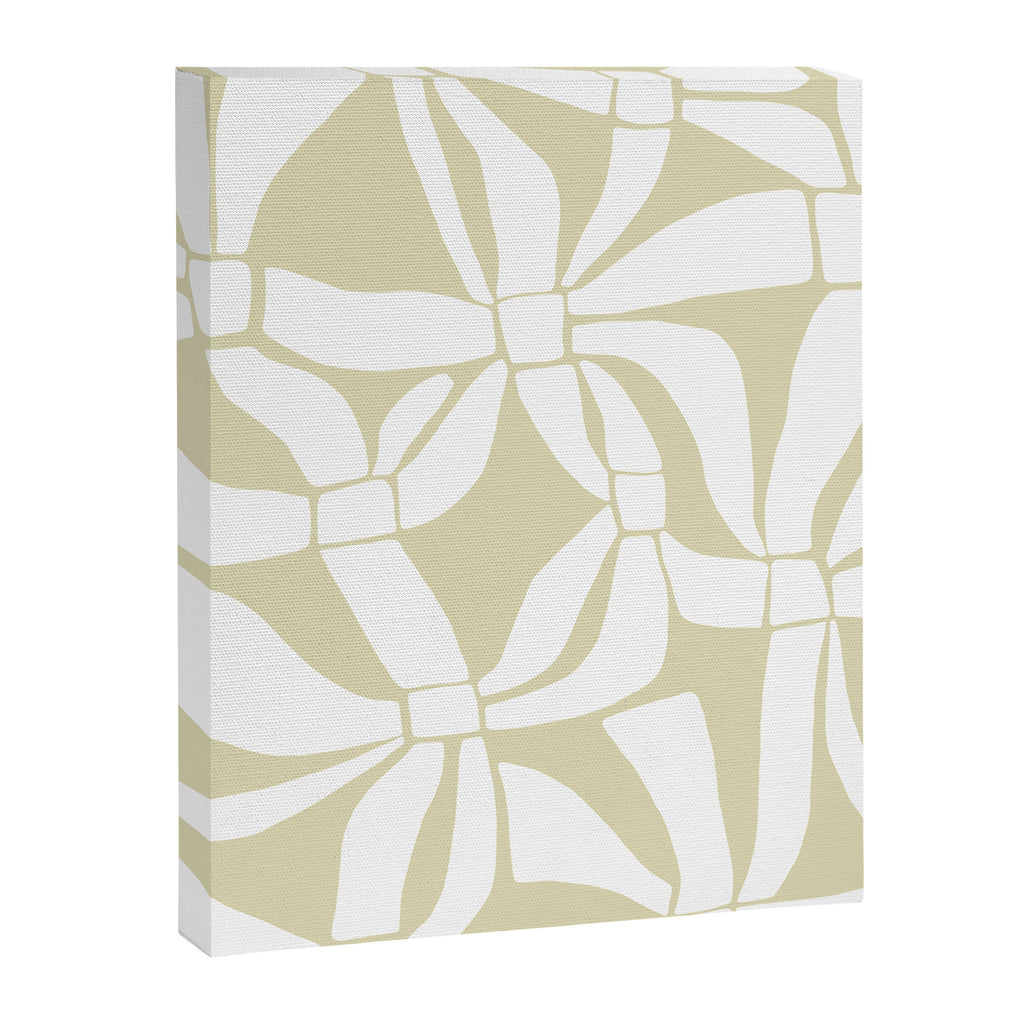 Abstract botanical pattern 01 Canvas Print Gallery Image 6