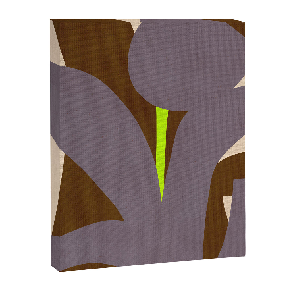 Abstract botanical X02 Canvas Print Gallery Image 6