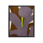 Abstract botanical X02 Framed Canvas Print Gallery Image 6