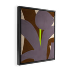 Abstract botanical X02 Framed Canvas Print Gallery Image 2