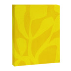 Abstract botanical- yellow gold  Canvas Print Gallery Image 6