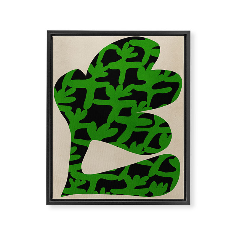 Abstract botanical-flower Framed Canvas Print Gallery Image 6