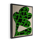 Abstract botanical-flower Framed Canvas Print Gallery Image 2