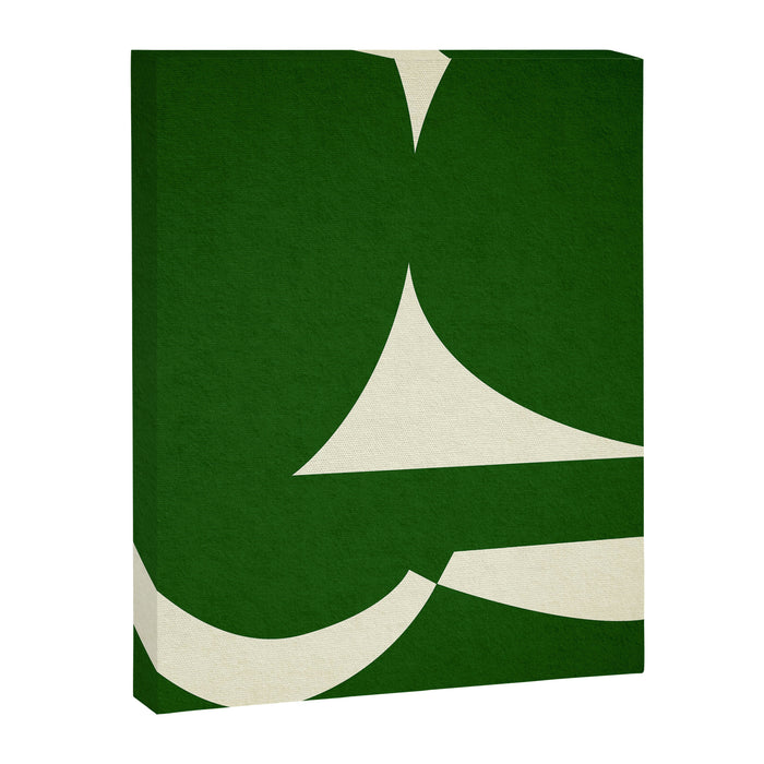 abstract composition-green01 Canvas Print Gallery Image 1