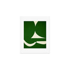 abstract composition-green01 Art Print Gallery Image 1
