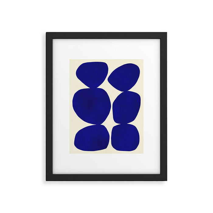 Abstract Cut-out 01 Framed Art Print Gallery Image 1