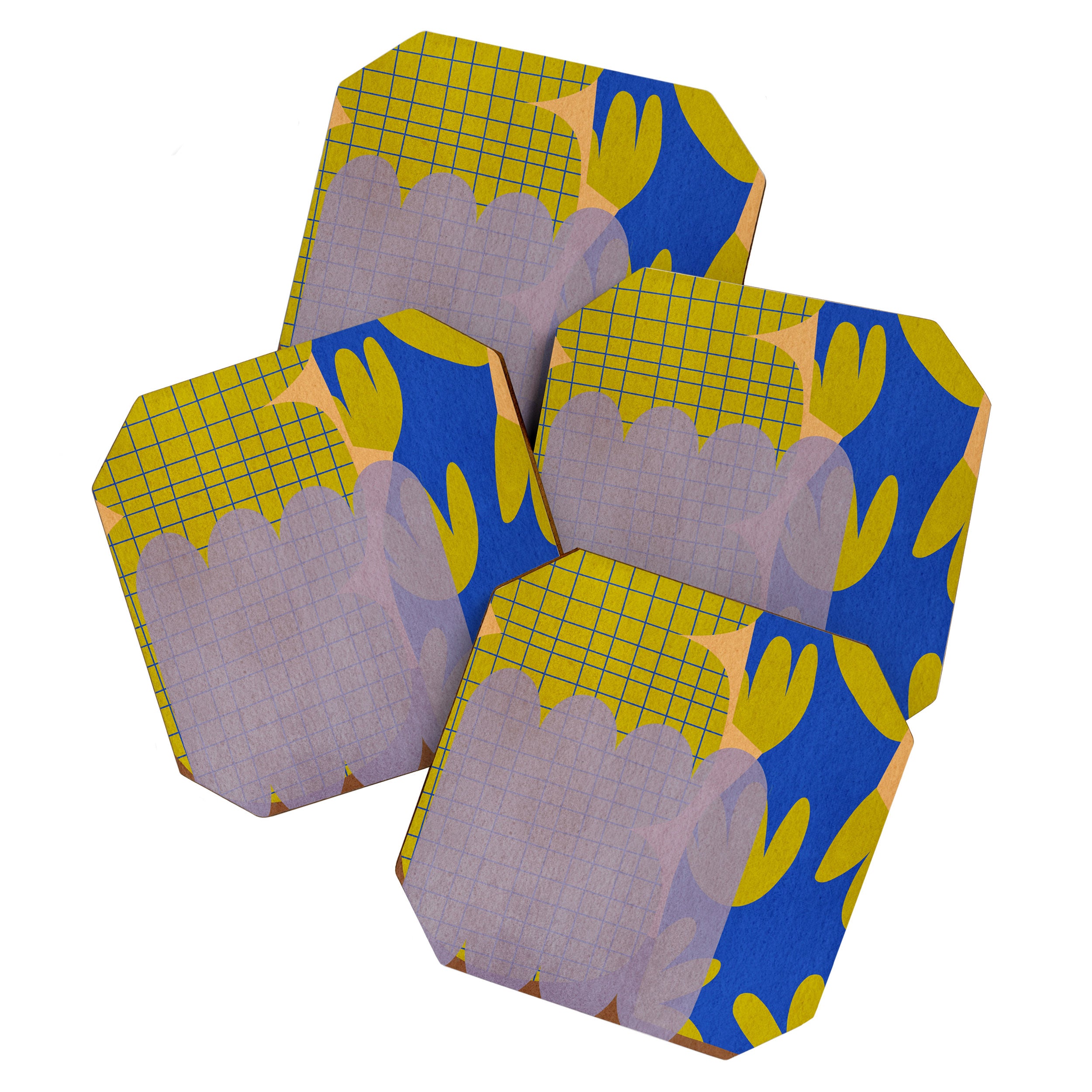 Abstract E007 Coaster Gallery Image 1