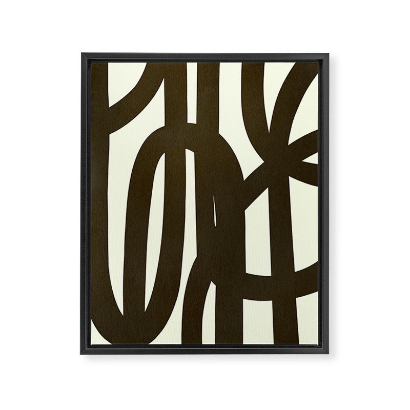 Abstract L05 Framed Canvas Print Gallery Image 6
