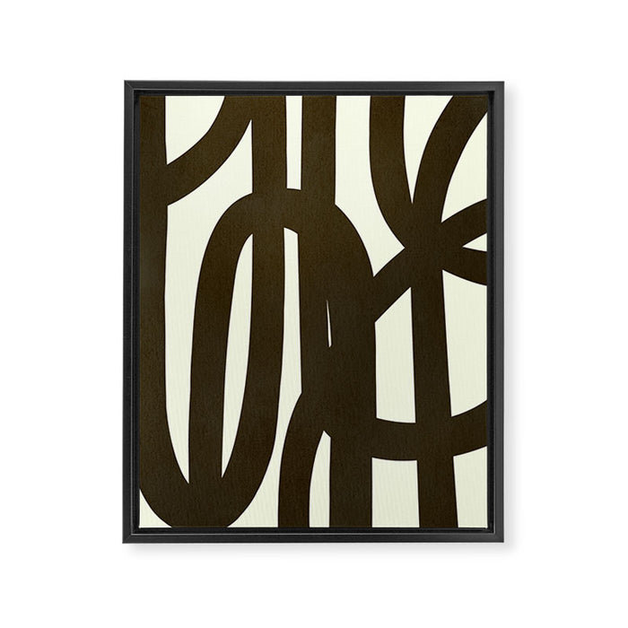 Abstract L05 Framed Canvas Print Gallery Image 1