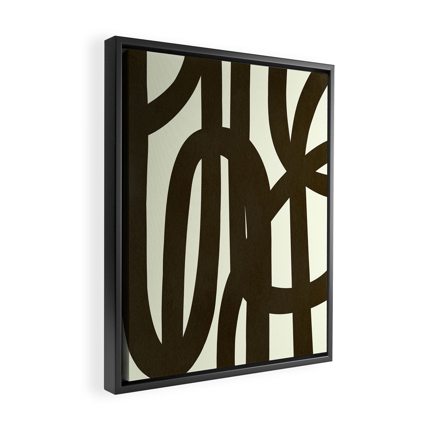 Abstract L05 Framed Canvas Print Gallery Image 2