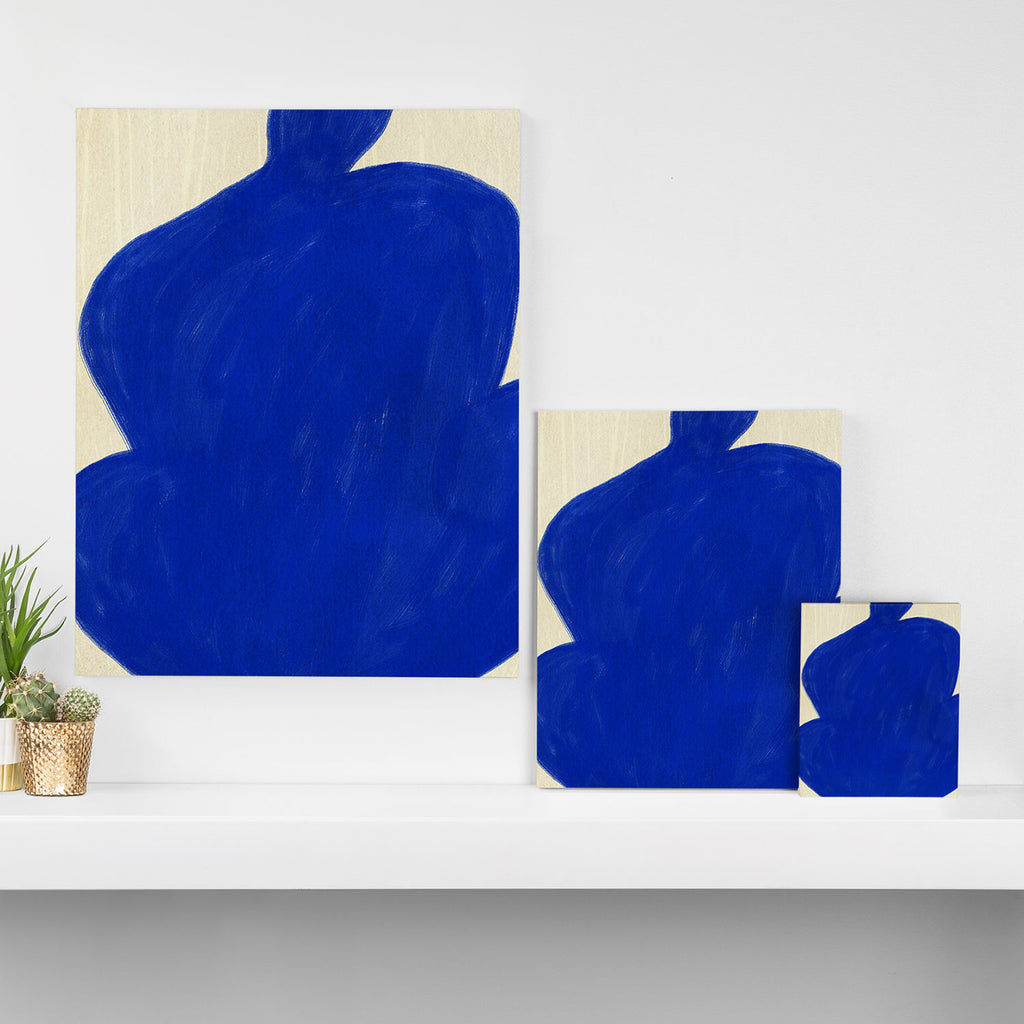 Abstract organic shape Canvas Print Gallery Image 3