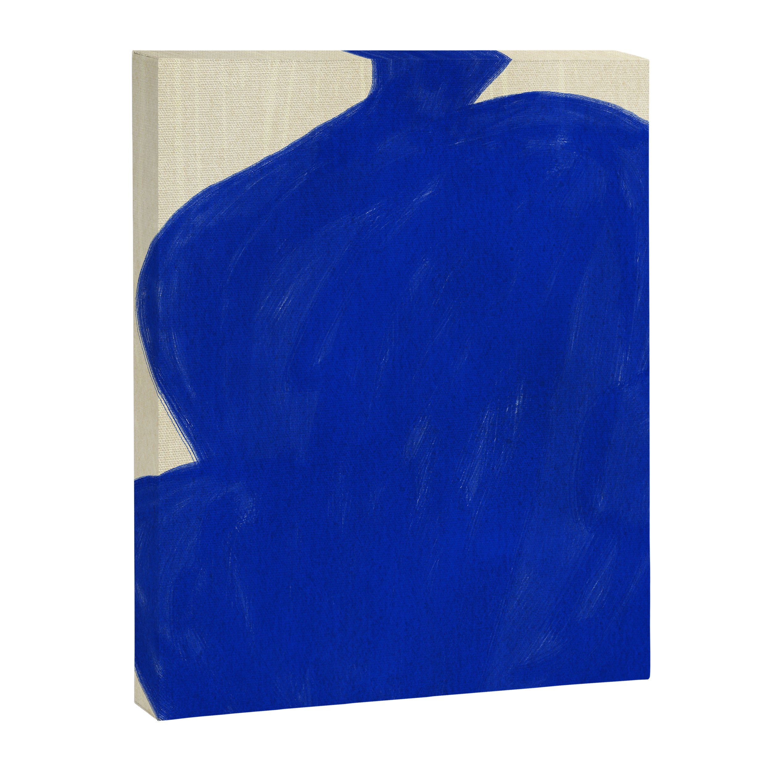 Abstract organic shape Canvas Print Gallery Image 3