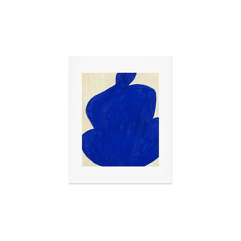 Abstract organic shape Art Print Gallery Image 1