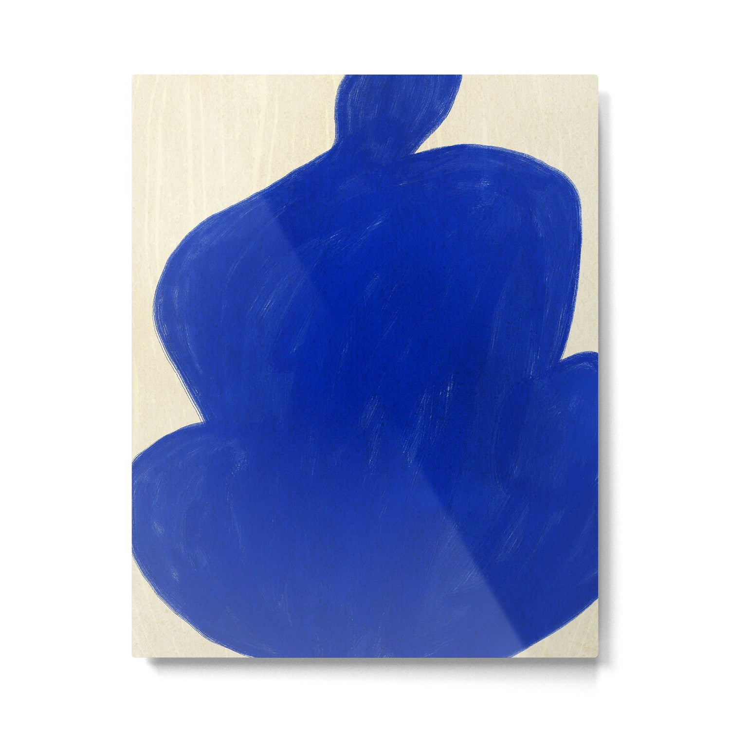Abstract organic shape Metal Print Gallery Image 4