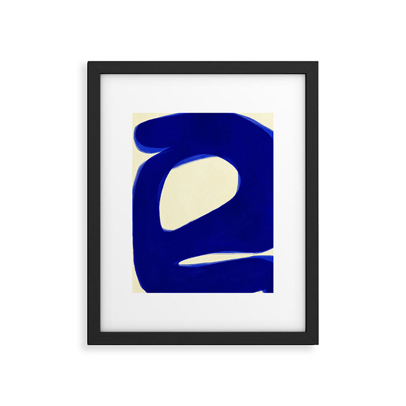 Abstract shape-p Framed Art Print Gallery Image 5