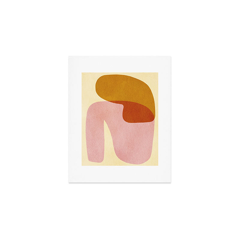 Abstract shapes 01 Art Print Gallery Image 1