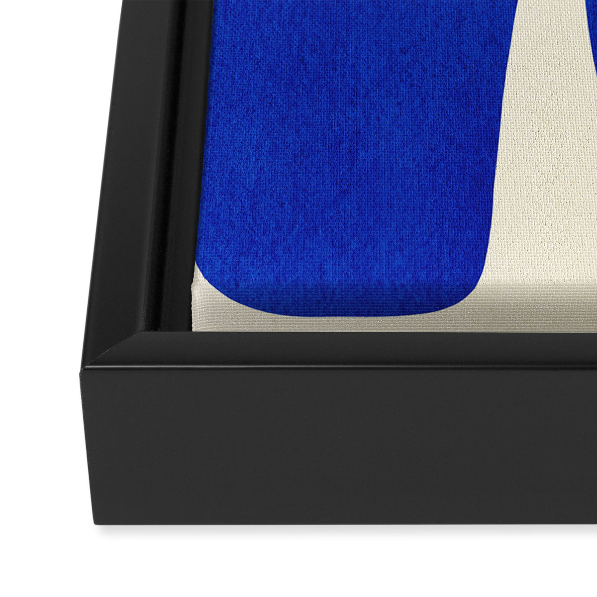 Abstract shapes 02 Framed Canvas Print Gallery Image 3