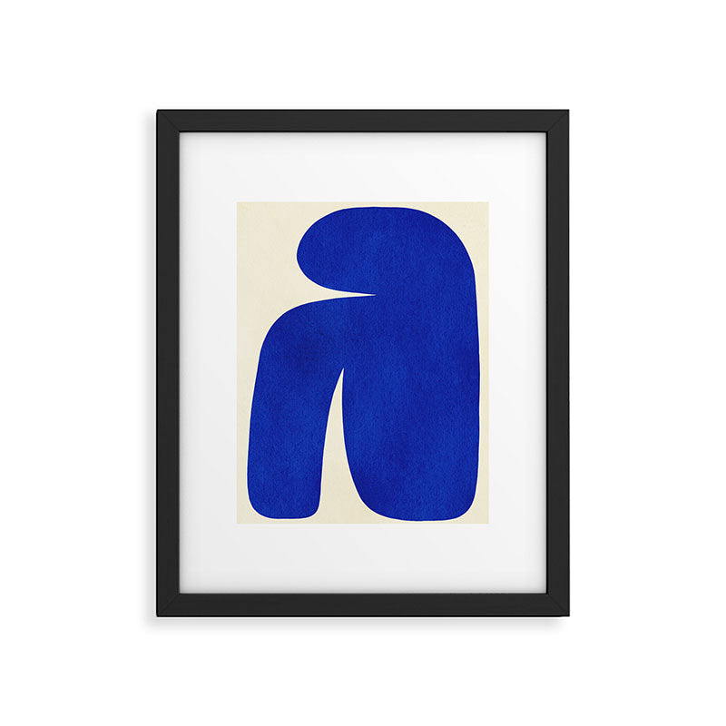Abstract shapes 02 Framed Art Print Gallery Image 5