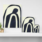 Abstract shapes 03  Canvas Print Gallery Image 3