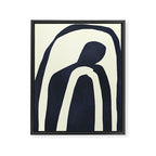 Abstract shapes 03  Framed Canvas Print Gallery Image 3