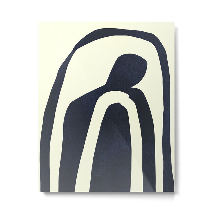 Abstract shapes 03  Metal Print Gallery Image 1