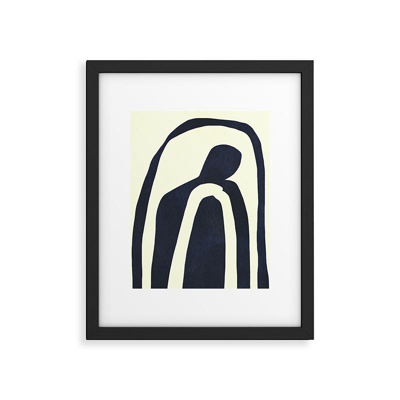 Abstract shapes 03  Framed Art Print Gallery Image 4