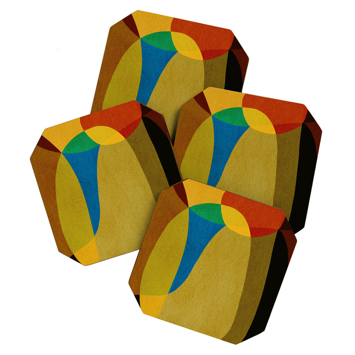 Abstract shapes 05 Coaster Gallery Image 1