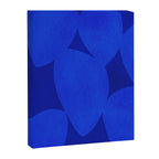 Abstract shapes-blue Canvas Print Gallery Image 3