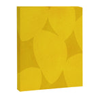 Abstract shapes-yellow gold Canvas Print Gallery Image 6