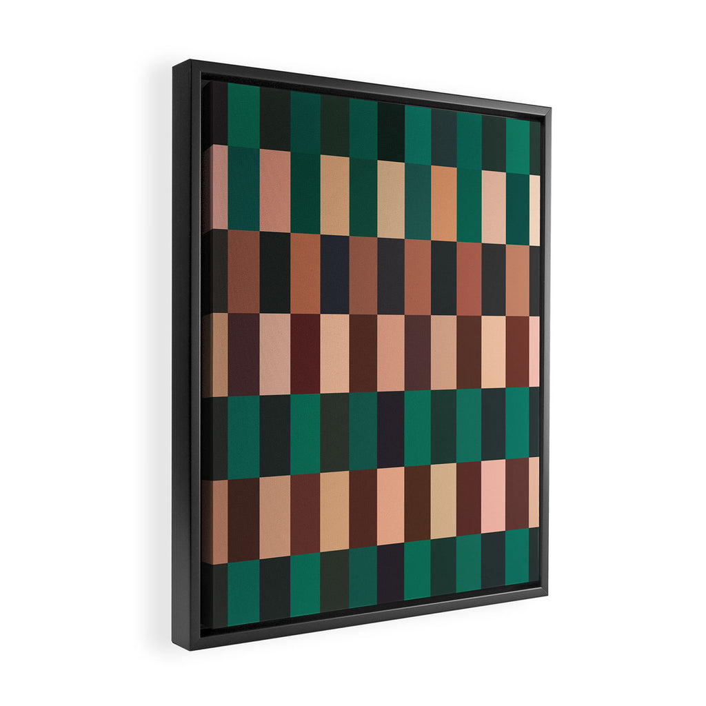 Abstract009 Framed Canvas Print Gallery Image 2