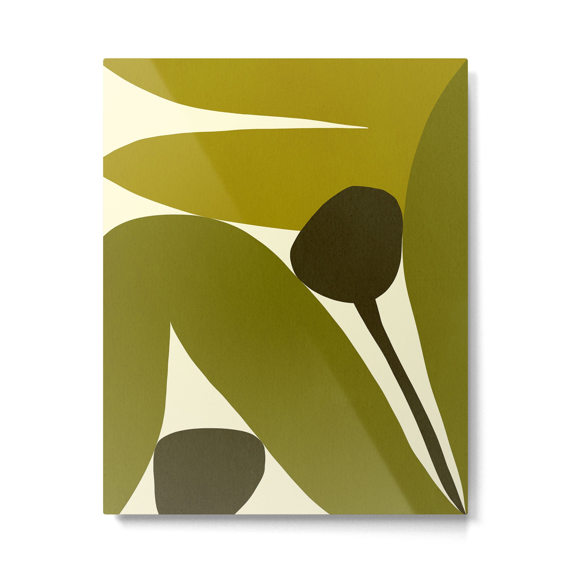 Abstract-botanical 04 Metal Print Gallery Image 4