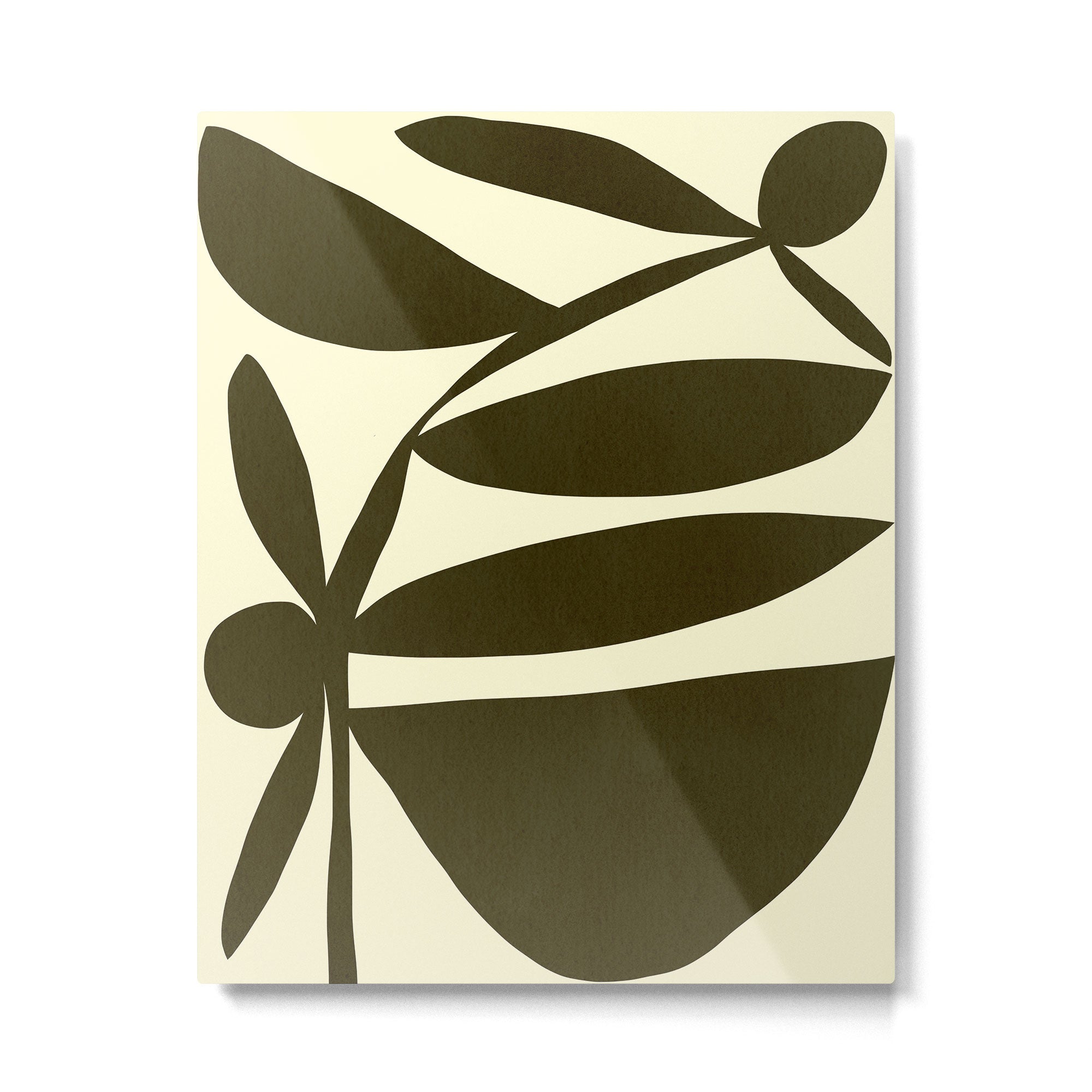 Abstract-botanical 05 Metal Print Gallery Image 4