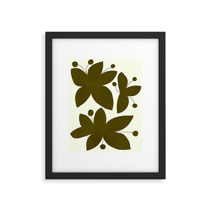 Abstract-botanical 13 Framed Art Print Gallery Image 5