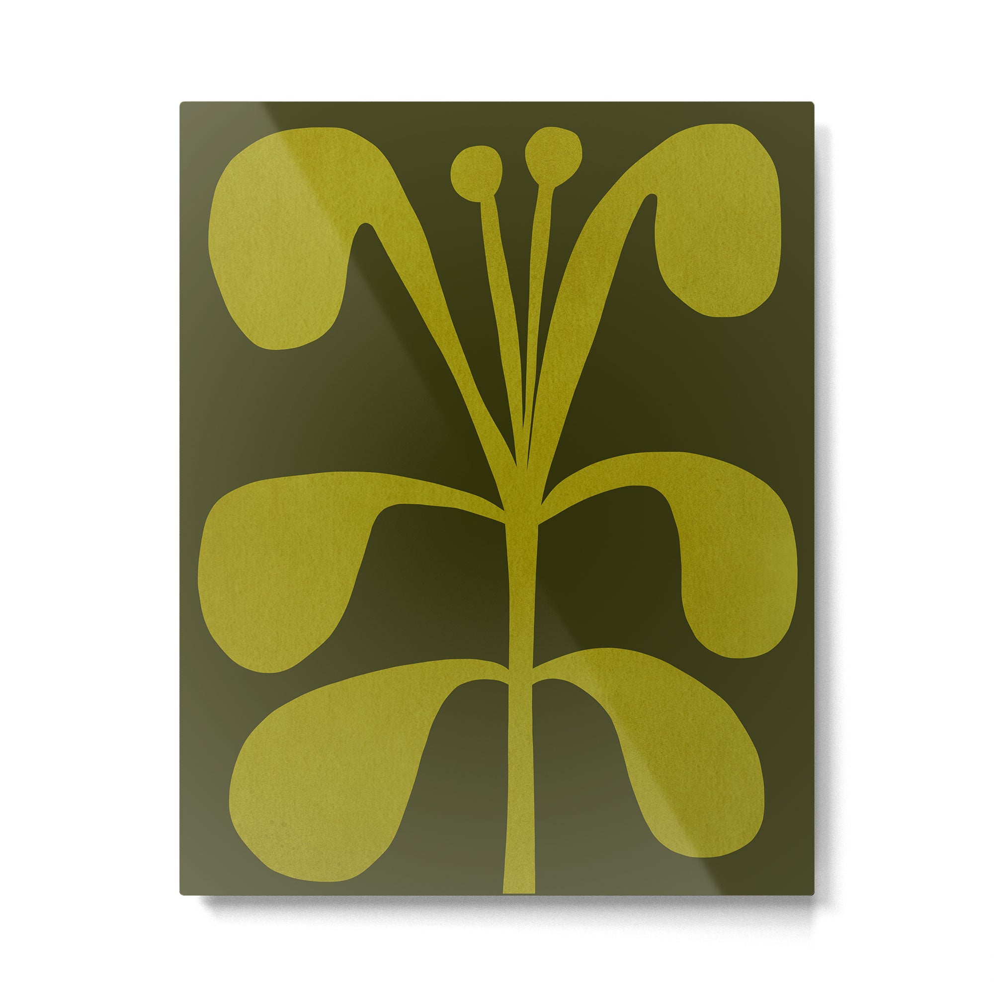 Abstract-botanical 15 Metal Print Gallery Image 4